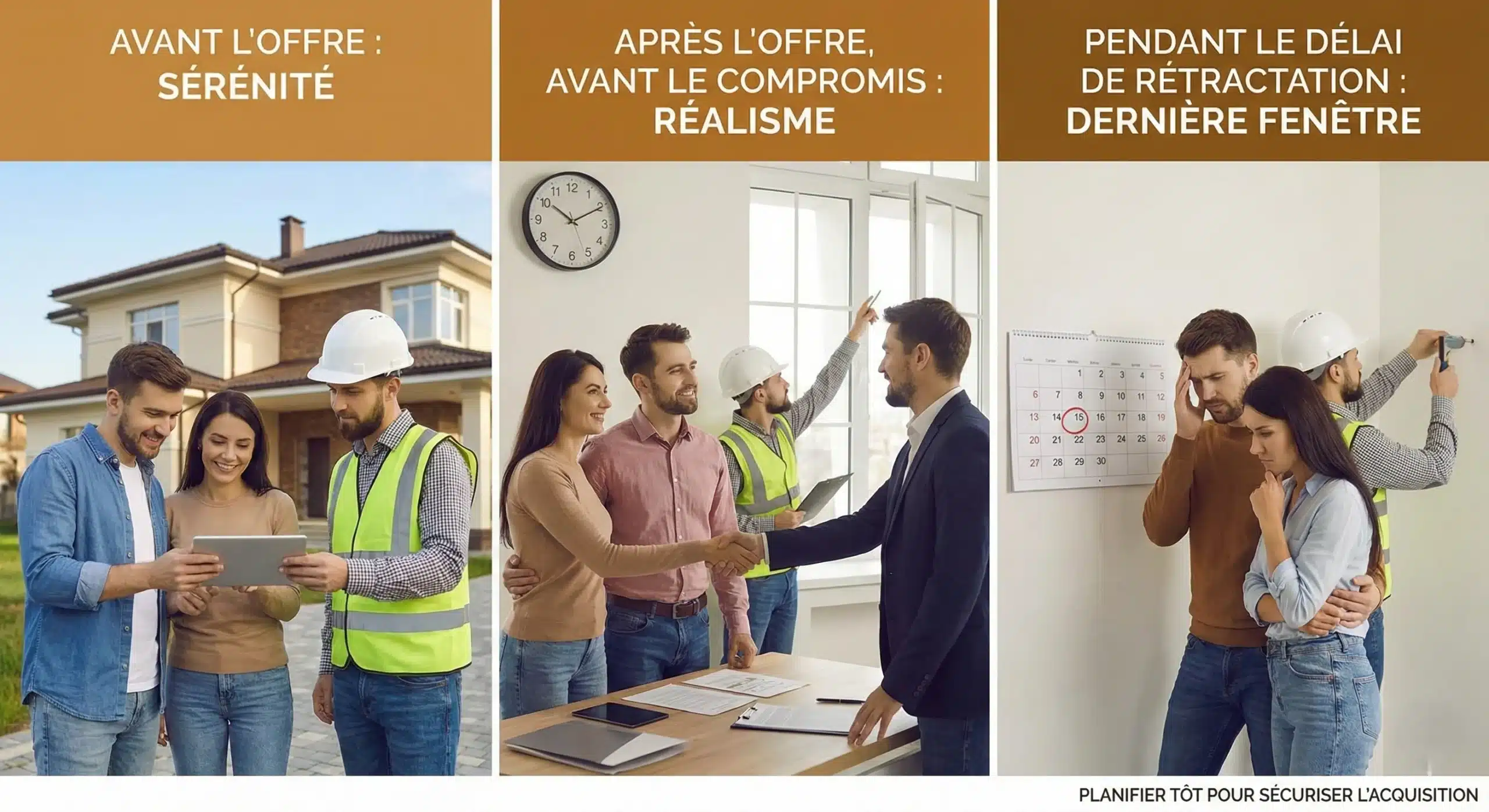 À quel moment réaliser l’expertise avant achat