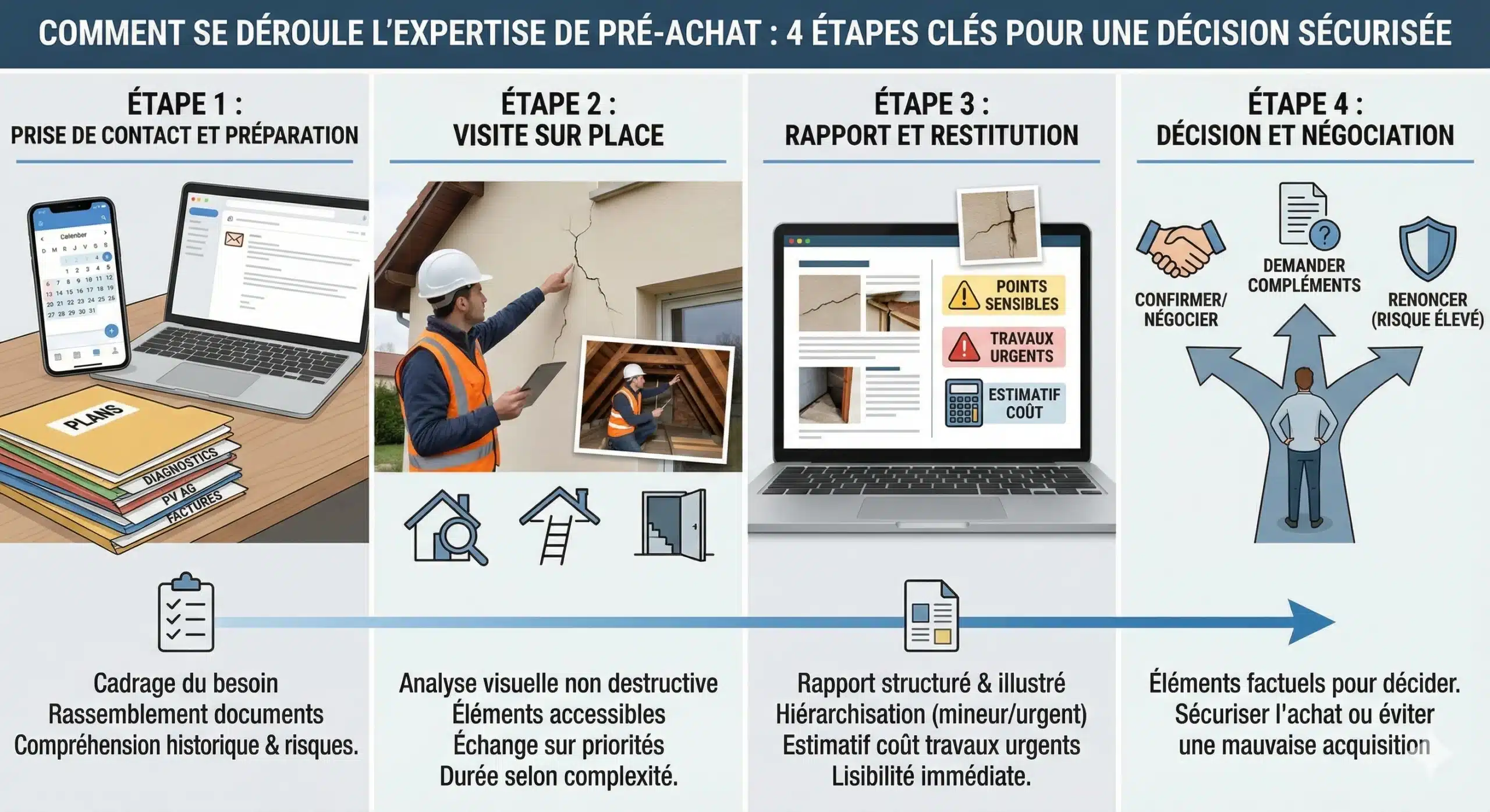 Comment se déroule l’expertise de pré-achat